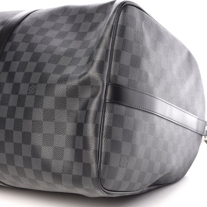 Louis Vuitton Damier Graphite Keepall Bandouliere 55 13 of 15