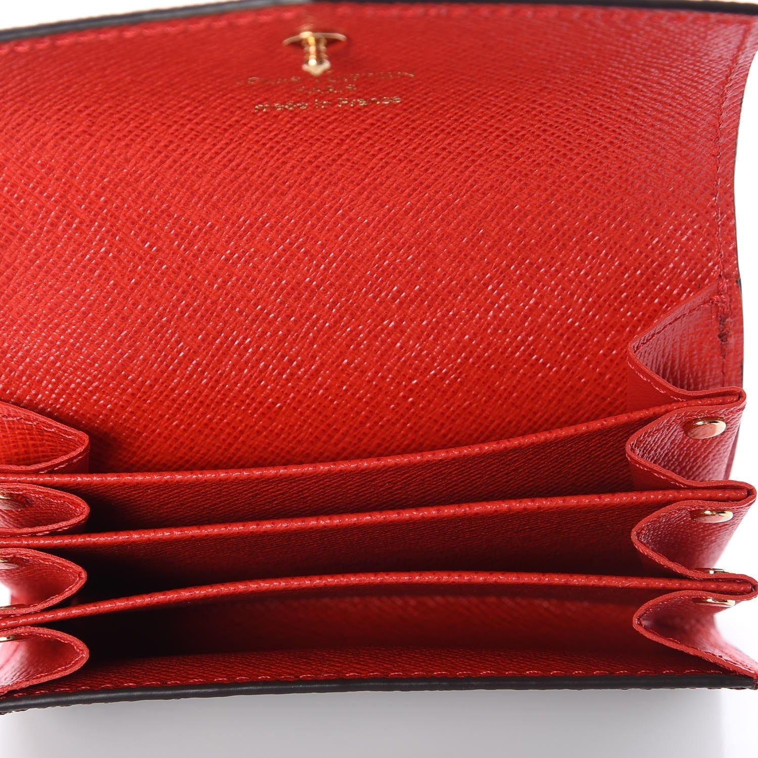 Louis Vuitton Monogram Sarah Multicartes Coquelicot 5 of 8