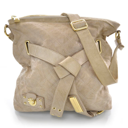 Marc Jacobs Quilted Leather Messenger Sand 1 of 6