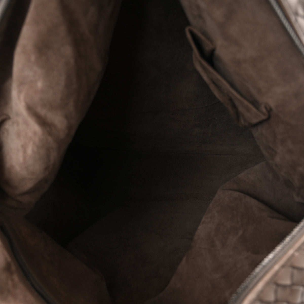 Bottega Veneta Nappa Intrecciato Maxi Convertible Tote Taupe Grey 5 of 10