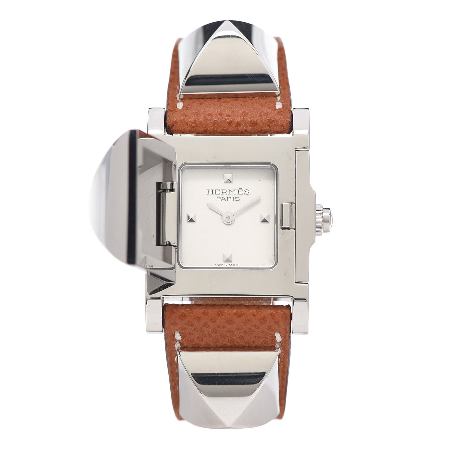 Stainless Steel Epsom 23mm Medor Quartz Watch Gold