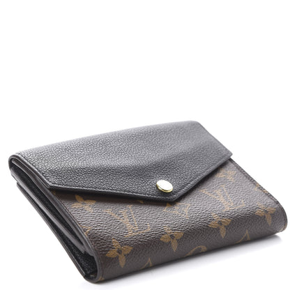 Louis Vuitton Monogram Pallas Compact Wallet Black 3 of 5