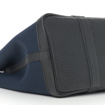 Hermes Toile Negonda Garden Party 30 TPM Bleu Marine Black 11 of 12
