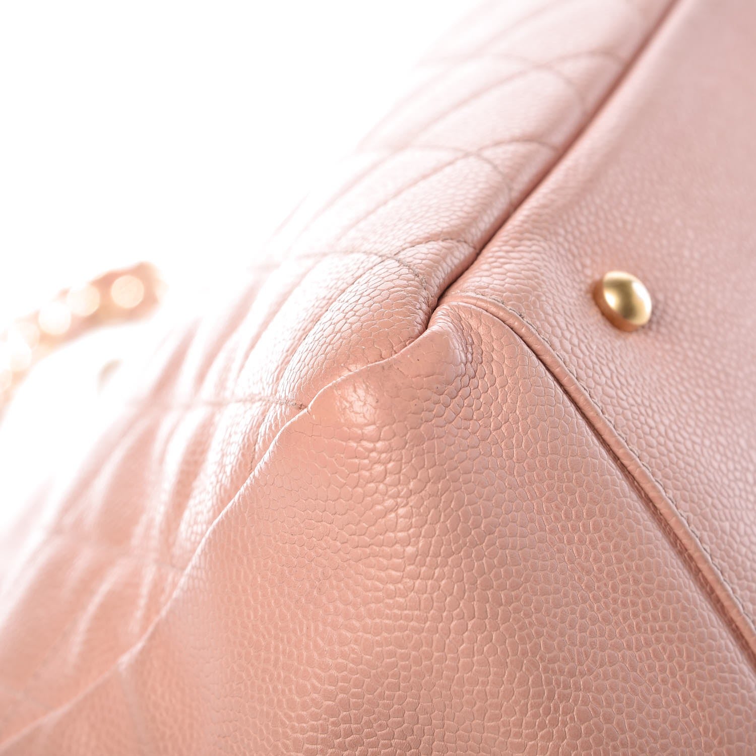Chanel Caviar Quilted Grand Timeless Tote GTT Pink 16 of 18