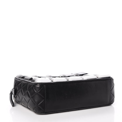 Chanel Lambskin Plexiglass Evening Art Camera Case Black 4 of 9