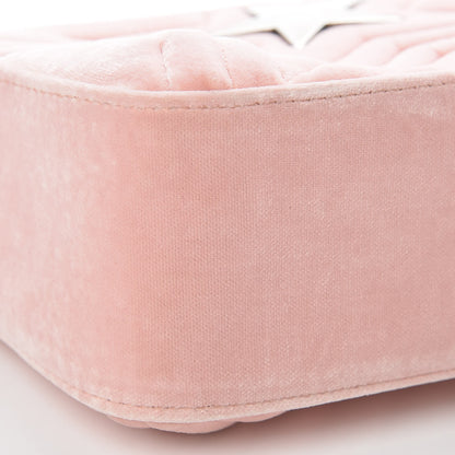 Stella McCartney Velvet Star Shoulder Bag Pink 9 of 10