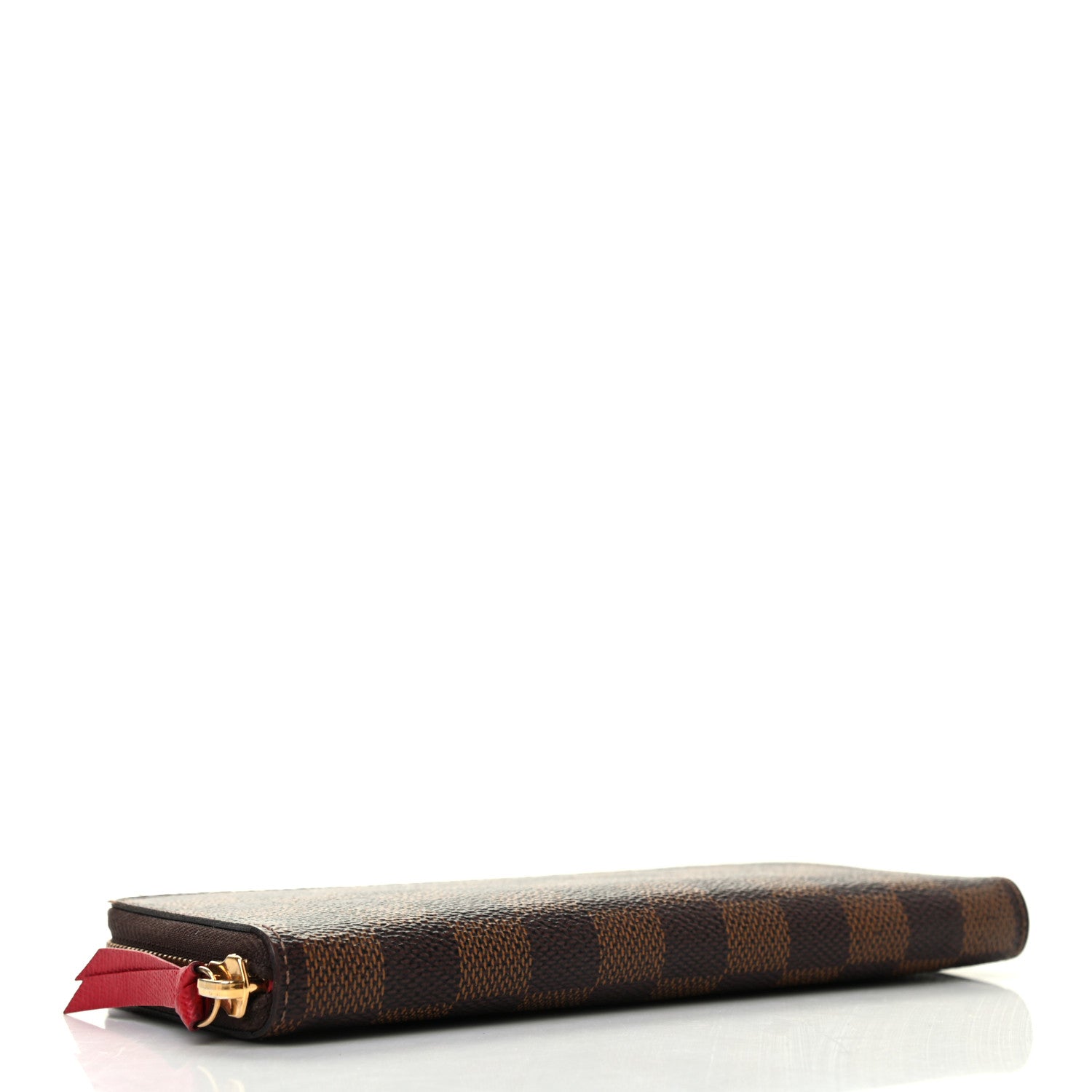Louis Vuitton Damier Ebene Clemence Wallet Cherry 4 of 7