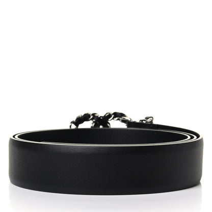 Chanel Calfskin CC Chain Belt 90 36 Black 2 of 5