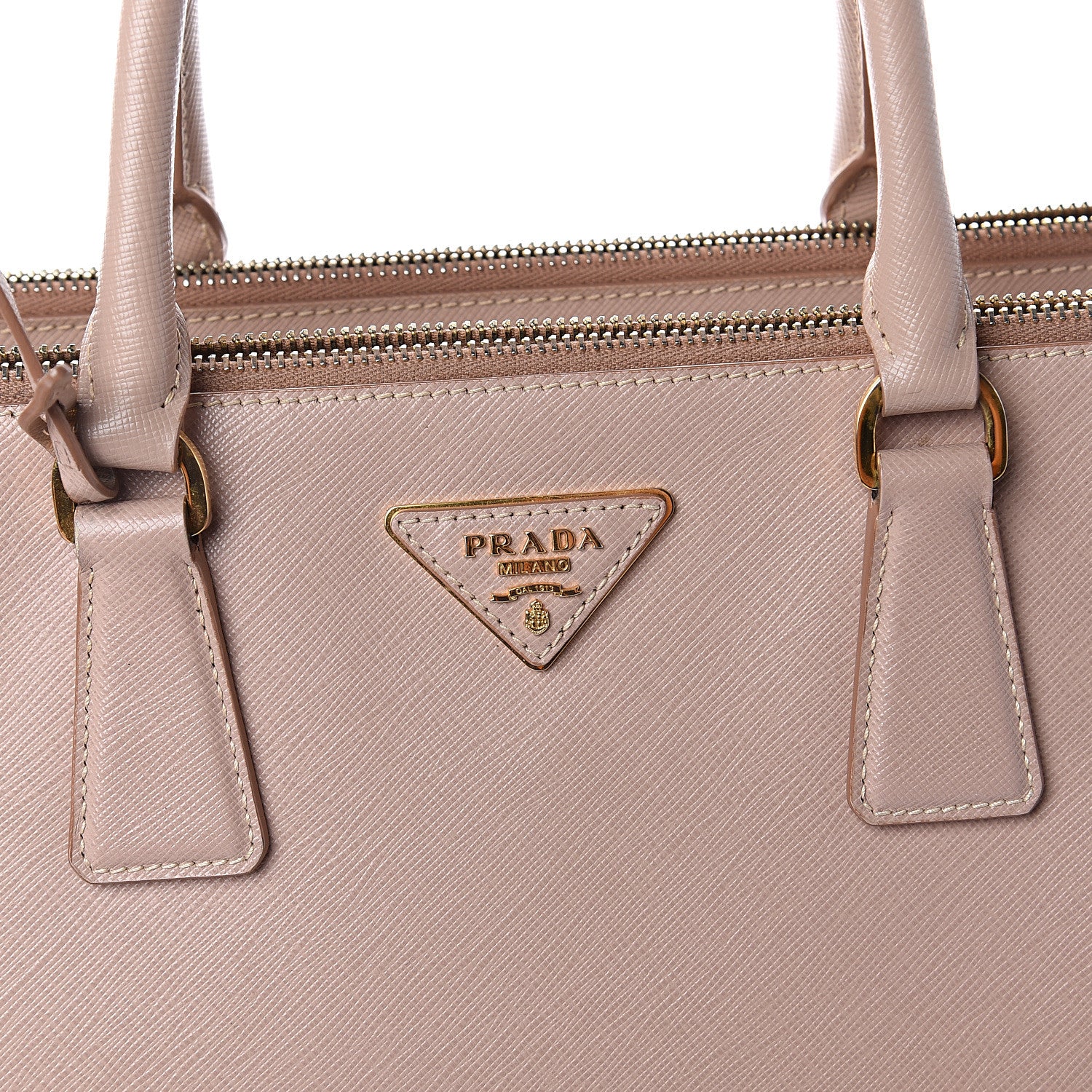 Prada Saffiano Medium Galleria Double Zip Tote Cammeo 6 of 8