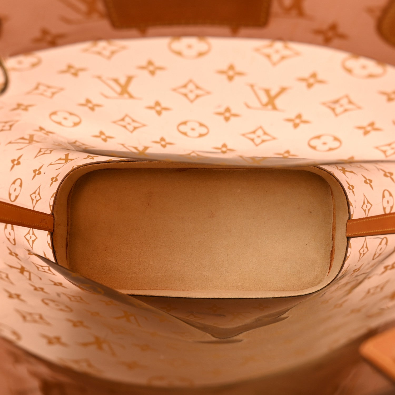 Louis Vuitton Vinyl Cabas Sac Ambre MM 4 of 8