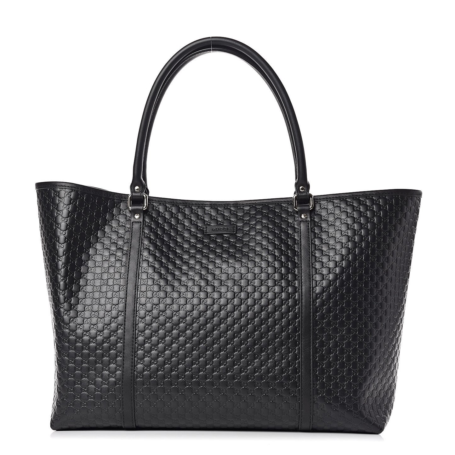 Microguccissima Large Joy Tote Black