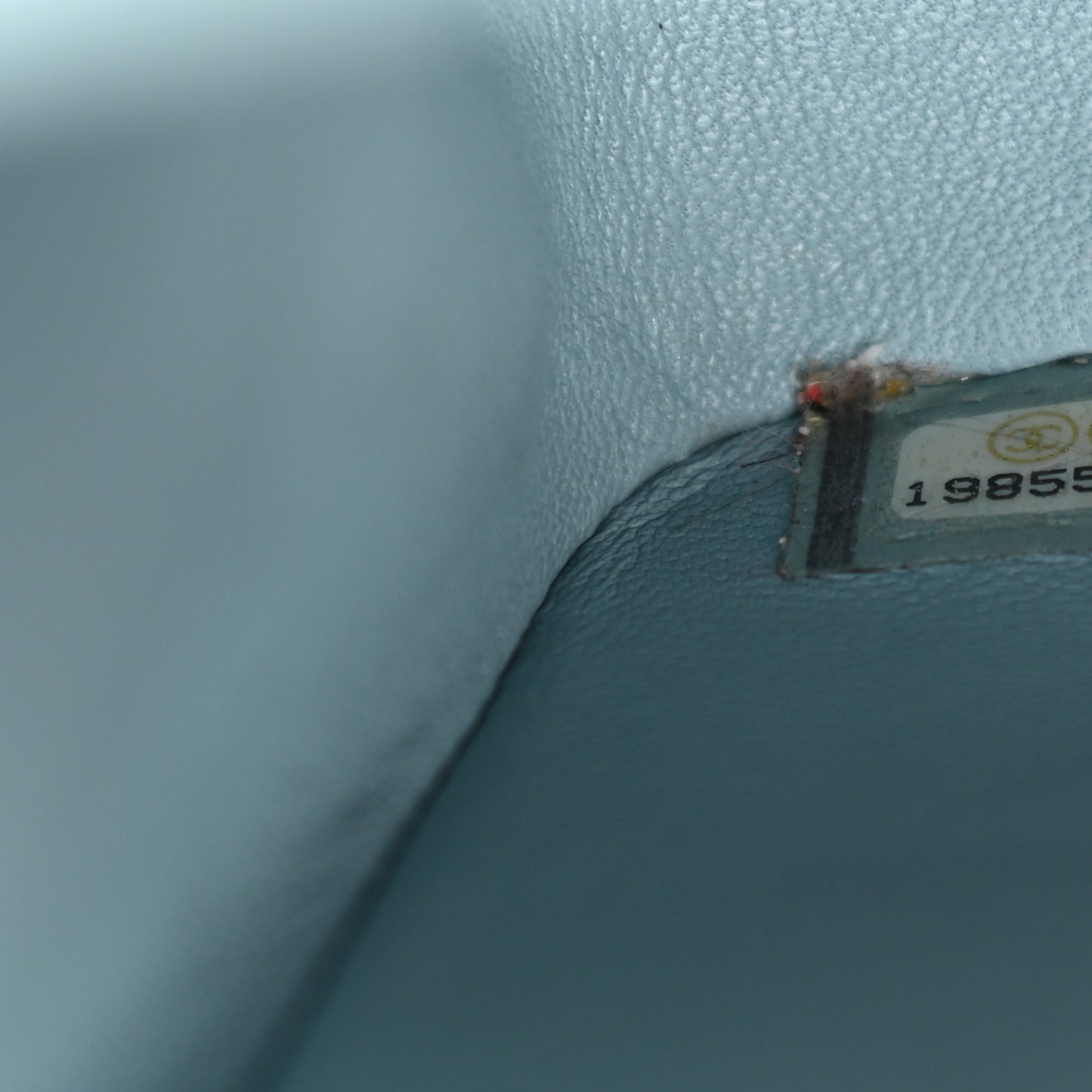 Alligator Ombre Jumbo Double Flap Blue