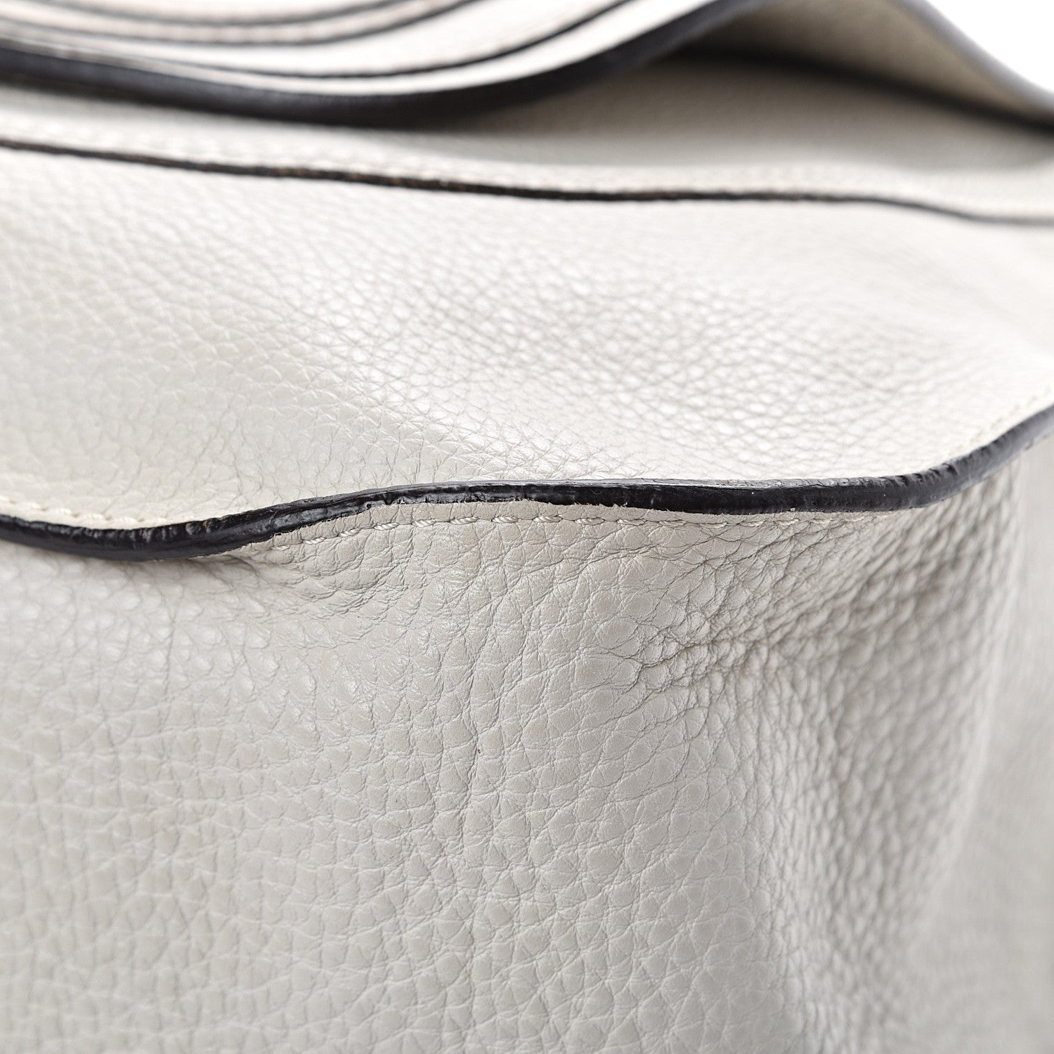 Chloe Calfskin Large Marcie Satchel Dove 9 of 14