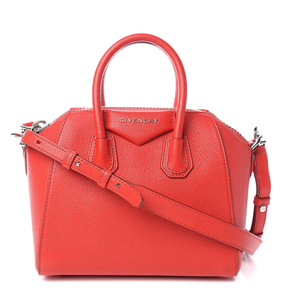 Givenchy Sugar Goatskin Mini Antigona Medium Red 1 of 12