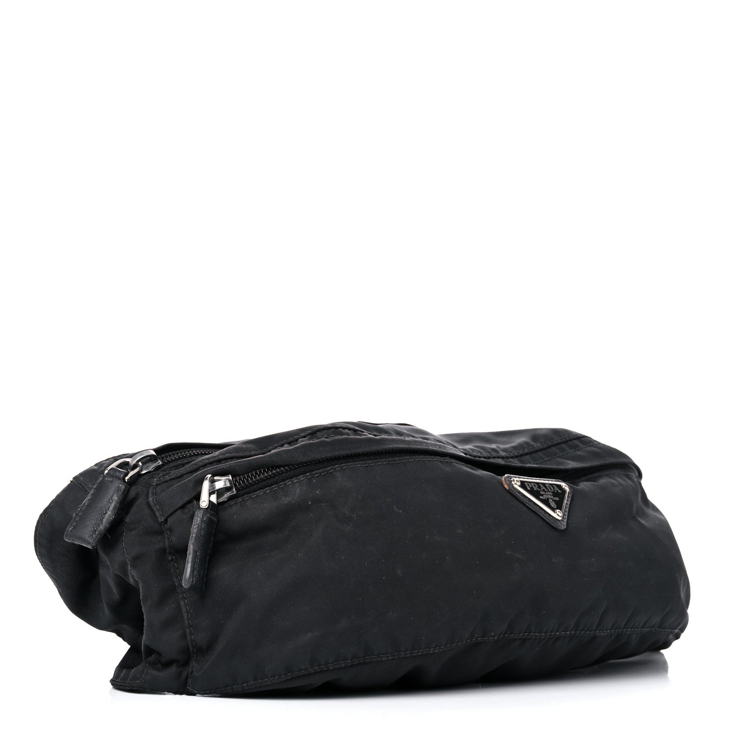 Prada Tessuto Nylon Montagna Belt Bag Black 3 of 23