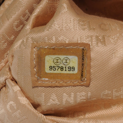 Chanel Leather Perforated Bowler Beige 7 of 7