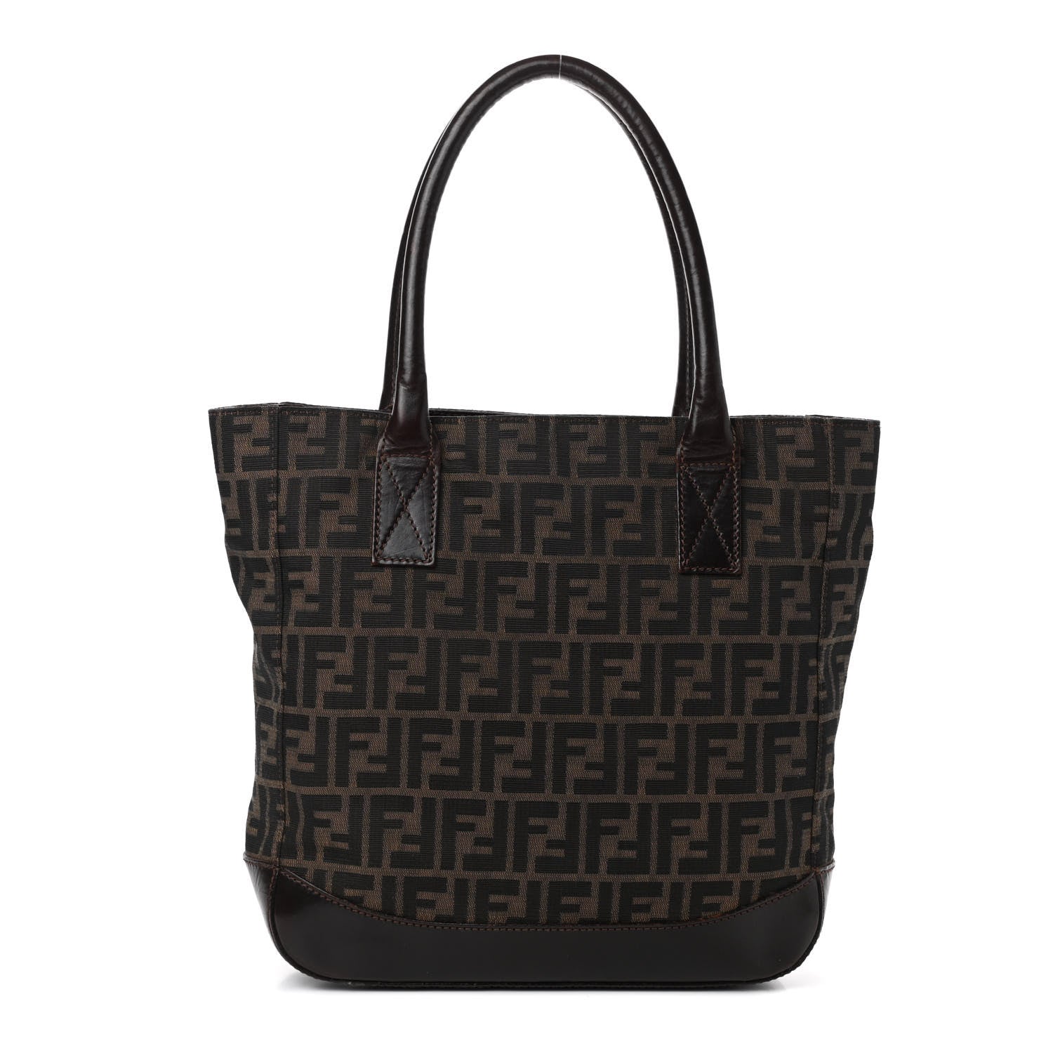 Fendi Zucchino Tote Tobacco 1 of 9