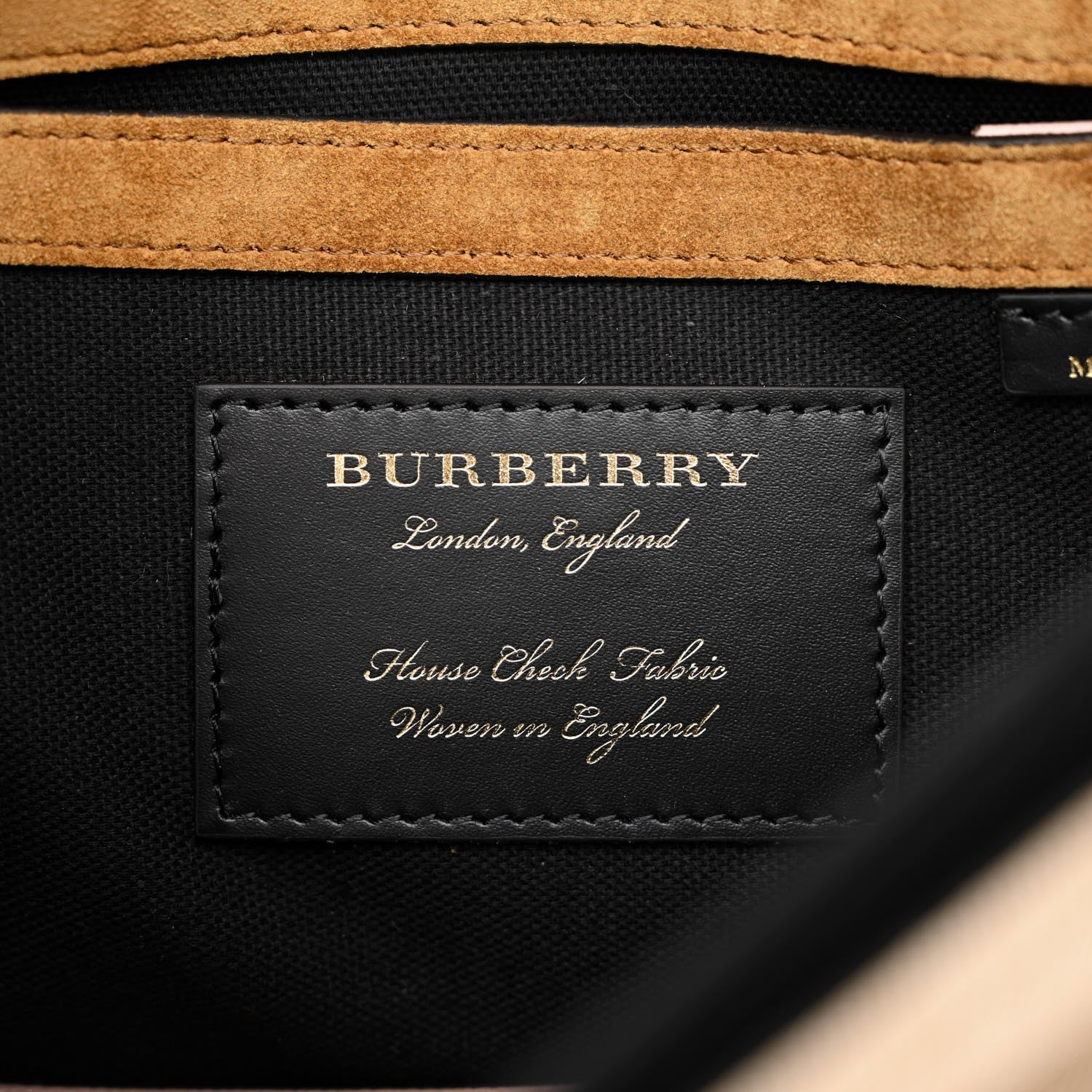 Burberry Derby Calfskin House Check Small Macken Crossbody Bag Pale Orchid 6 of 11