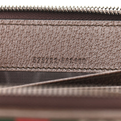 Gucci GG Supreme Monogram Web Ophidia Double Zip Shoulder Bag Beige New Acero 8 of 10