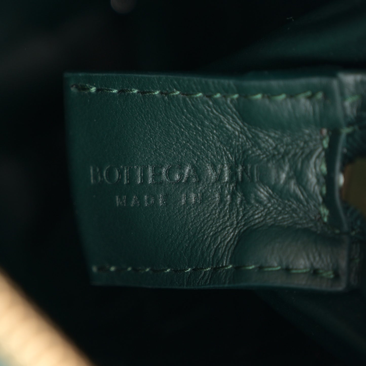 Nappa Intrecciato Mini Loop Camera Bag Raintree