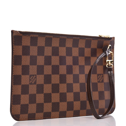 Louis Vuitton Damier Ebene Neverfull MM GM Pochette 4 of 8