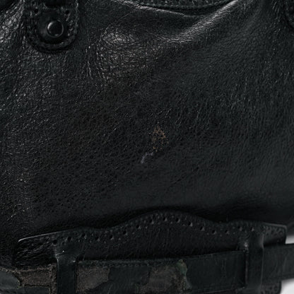 Balenciaga Agneau Giant Brogues Hardware City Black 18 of 20