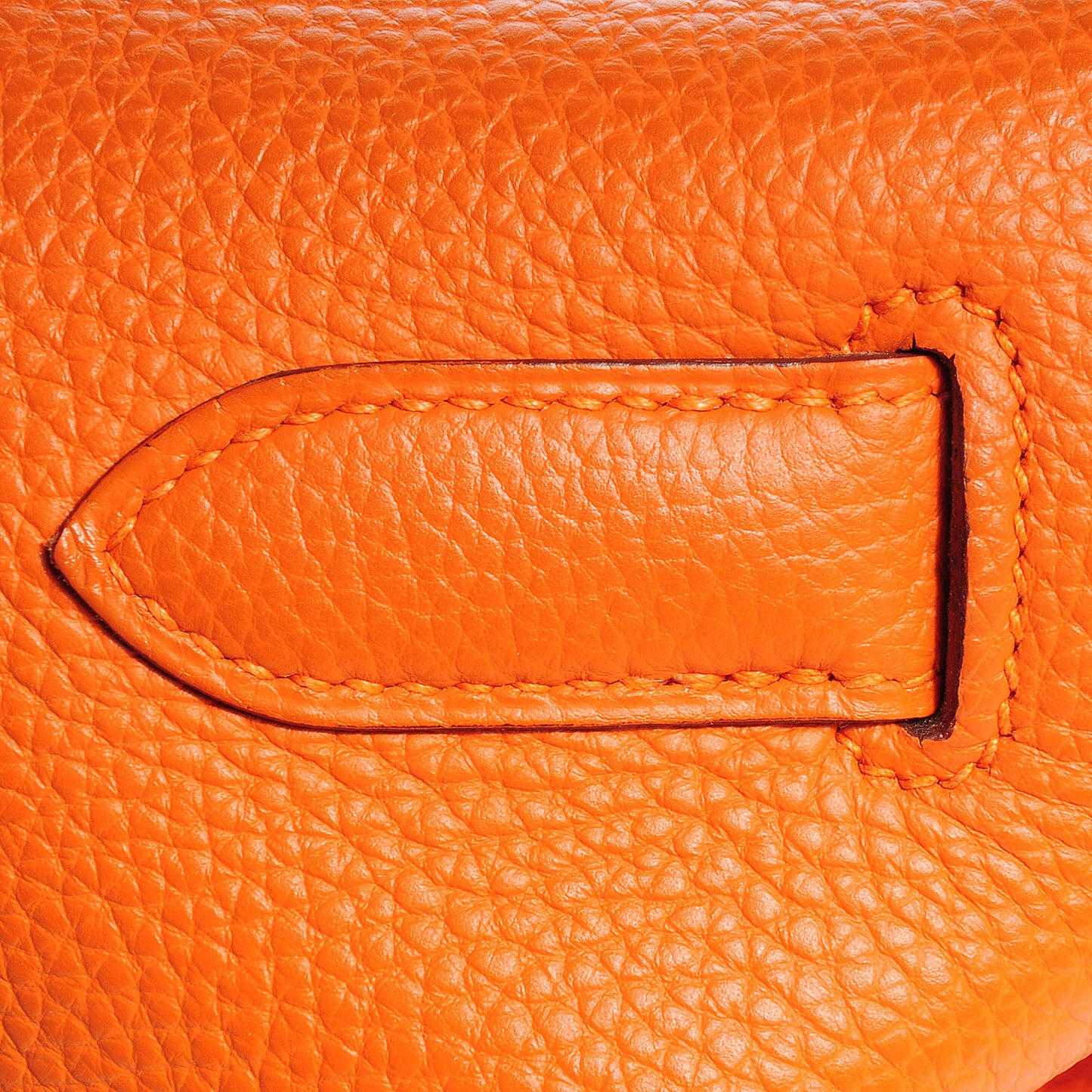 Togo Shoulder Kelly 40 Orange