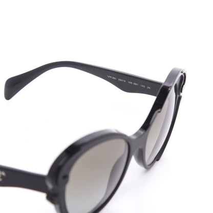 Prada Baroque Cat Eye Sunglasses SPR 28N Black 5 of 8