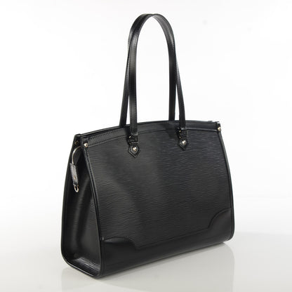 Louis Vuitton Epi Madeleine GM Black 3 of 7
