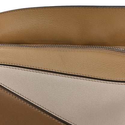 Loewe Calfskin Small Puzzle Bag Mocca Multicolor 12 of 12