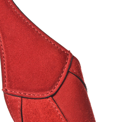 Gucci Soft Suede Web Large Jackie Hobo Red 18 of 19
