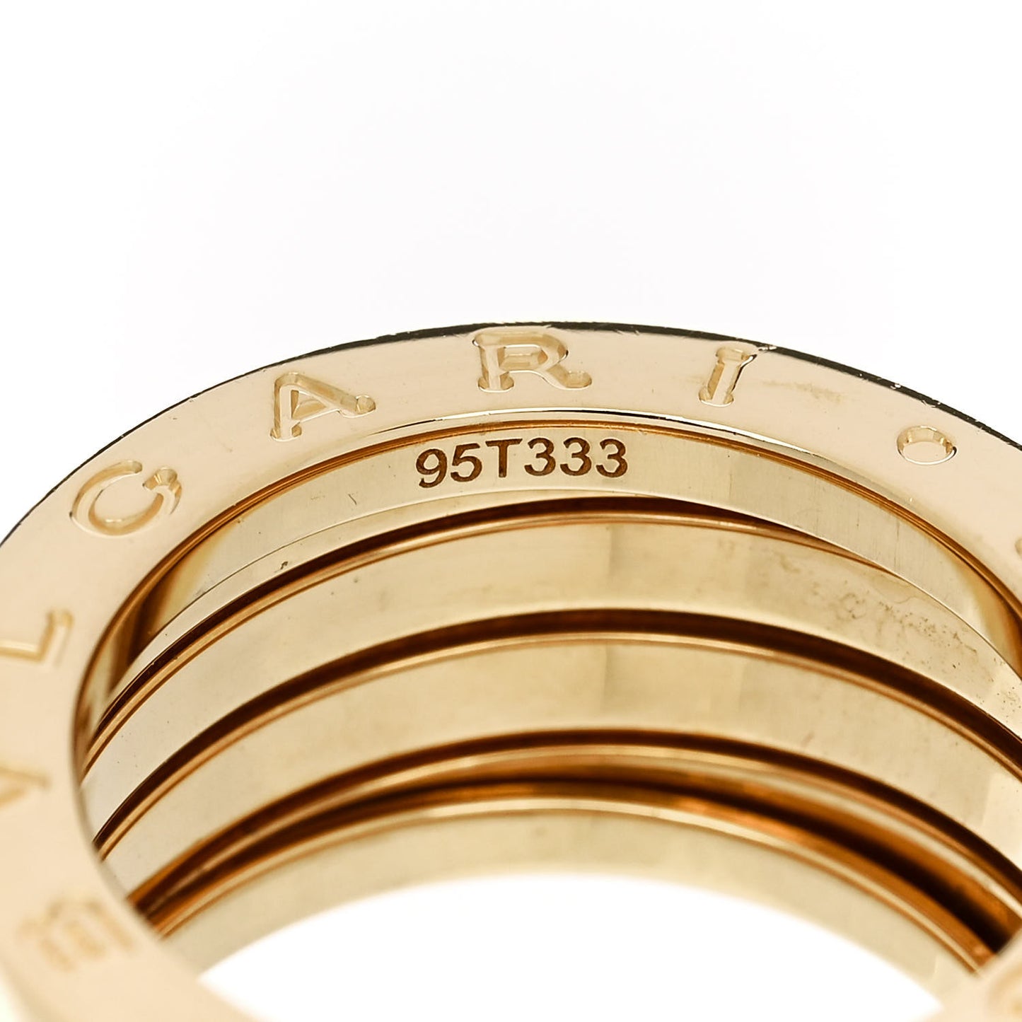 18K Yellow Gold B.Zero1 Four-Band Ring 53 6.25