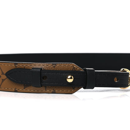 Louis Vuitton Reverse Monogram Bandouliere Shoulder Strap XL Black 4 of 8