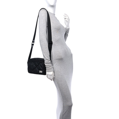 Burberry Nylon Quilted Paddy Crossbody Bag Black 2 of 13