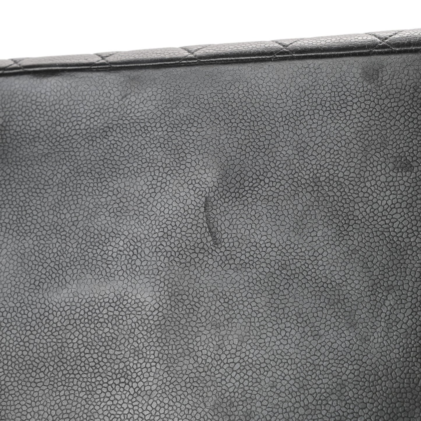 Caviar Quilted Timeless CC Tote Black