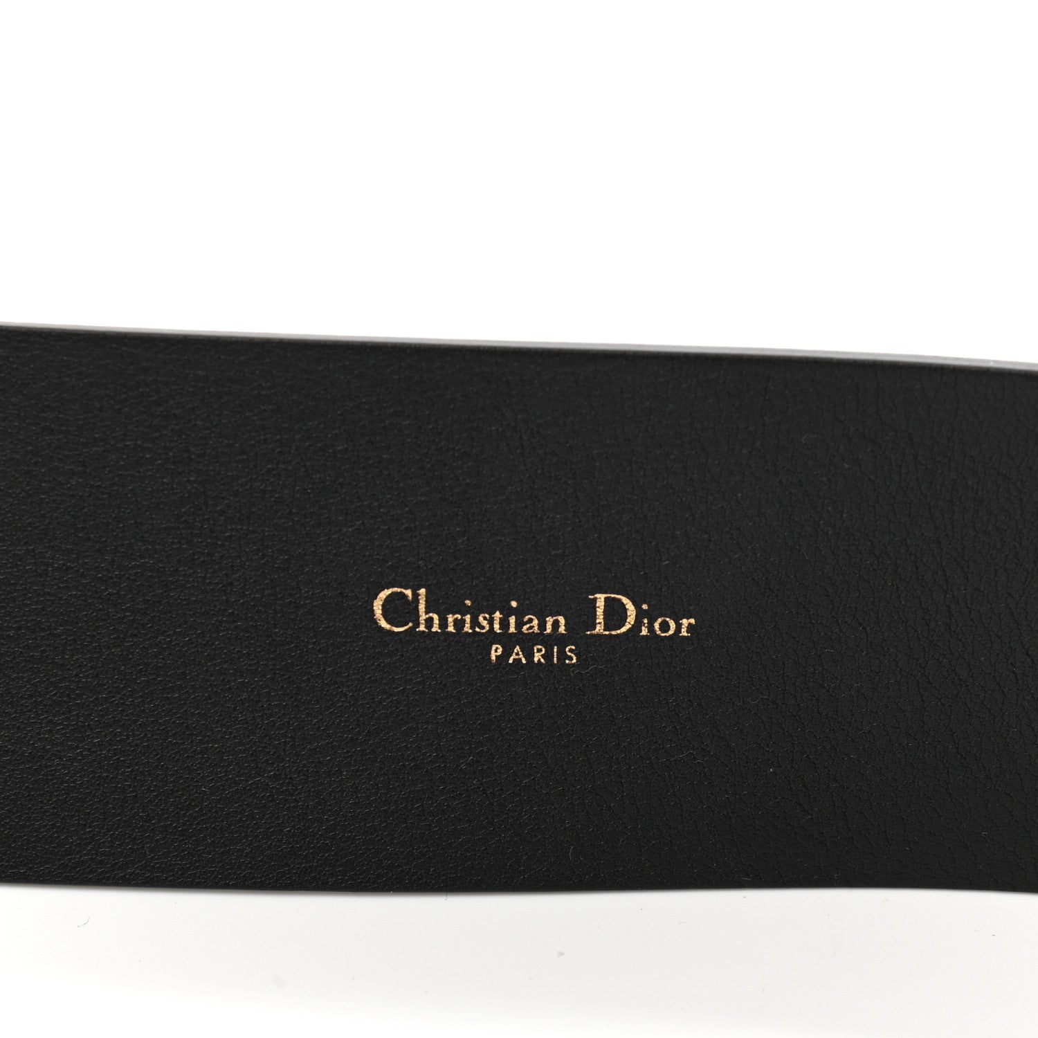 Christian Dior Calfskin Diorquake Belt 85 Black 4 of 6