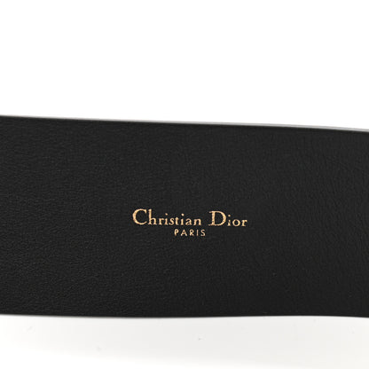 Christian Dior Calfskin Diorquake Belt 85 Black 4 of 6