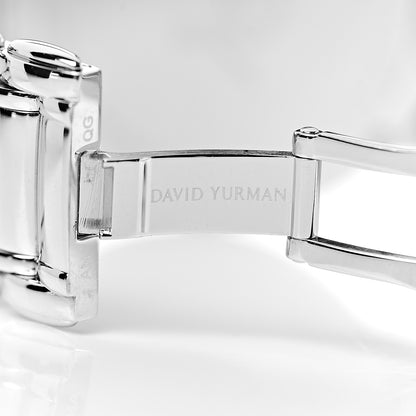David Yurman Stainless Steel 18K Yellow Gold Diamond Mother of Pearl 38mm Classic Quartz Watch 6 of 8