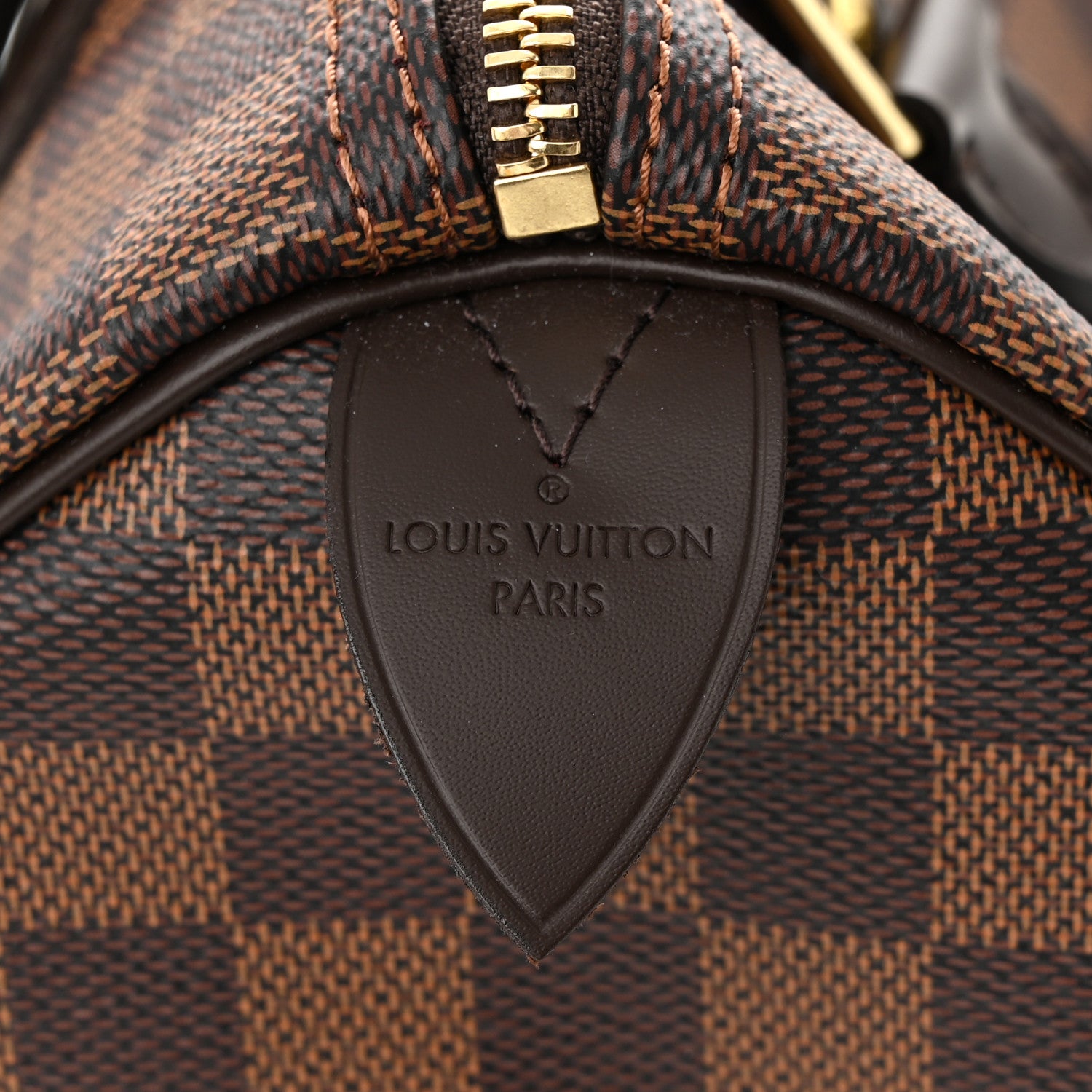Louis Vuitton Damier Ebene Speedy 25 6 of 9