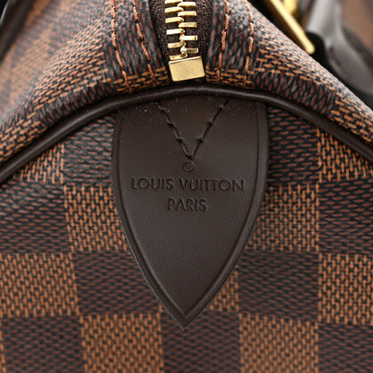 Louis Vuitton Damier Ebene Speedy 25 6 of 9