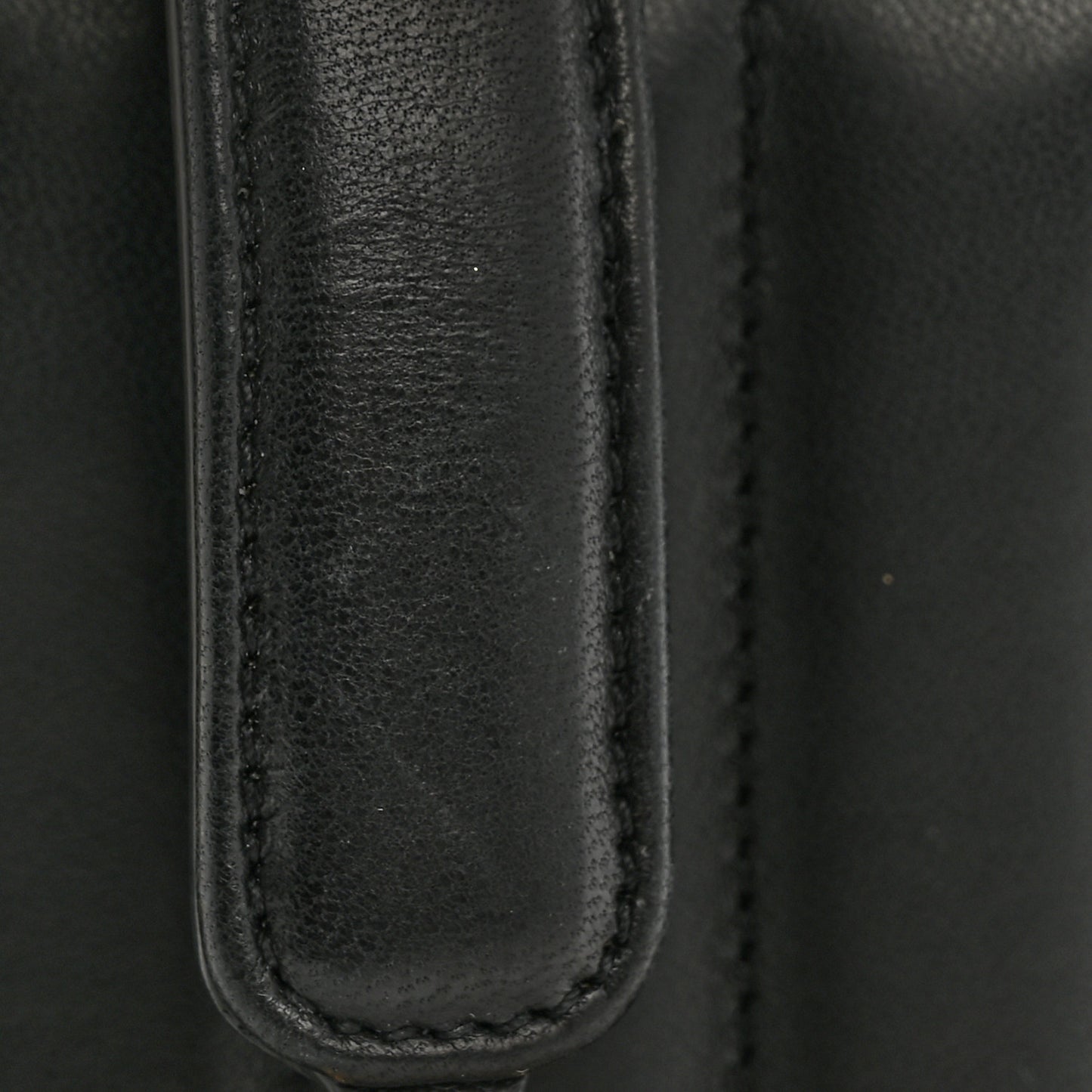 Lambskin Matelasse Monogram Small Vicky Chain Bag Black