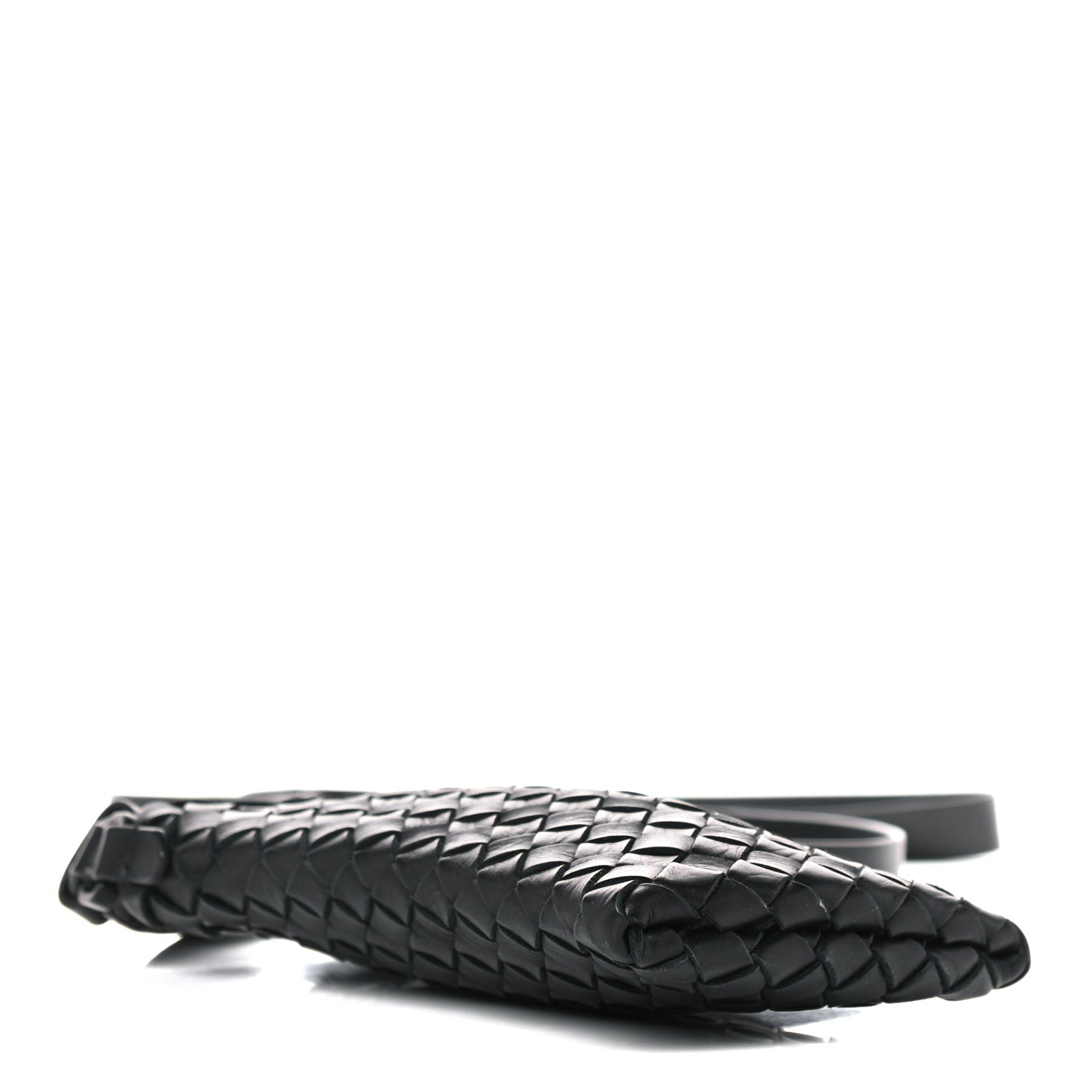 Bottega Veneta Nappa Intrecciato Crossbody Phone Holder Black 3 of 11