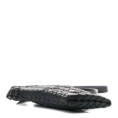 Bottega Veneta Nappa Intrecciato Crossbody Phone Holder Black 3 of 11
