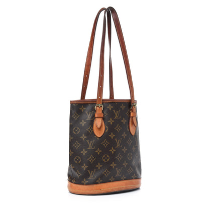 Louis Vuitton Monogram Petit Bucket 23 3 of 33