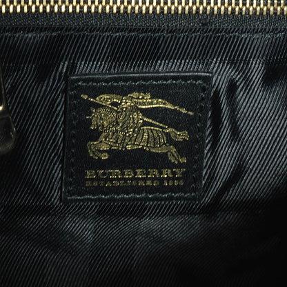 Burberry Leather Quilted Mini Manor Bag Black 7 of 9