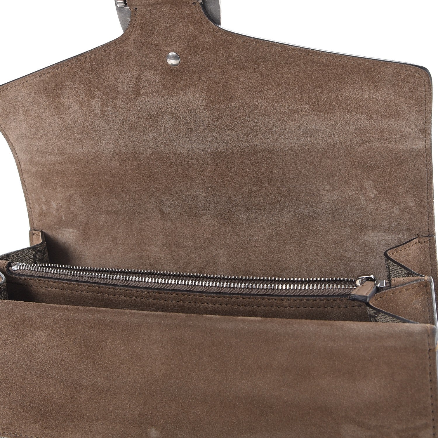 Gucci GG Supreme Monogram Small Dionysus Shoulder Bag Taupe 11 of 11