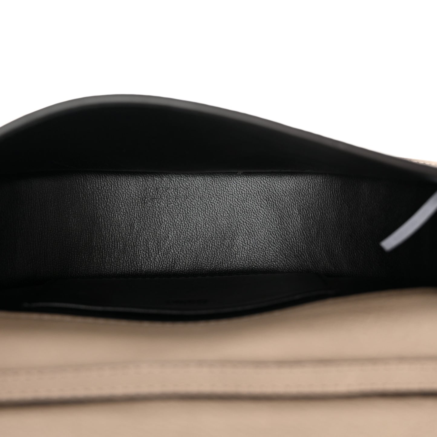 Calfskin Small Nile Bracelet Minaudiere Bag Motty Grey