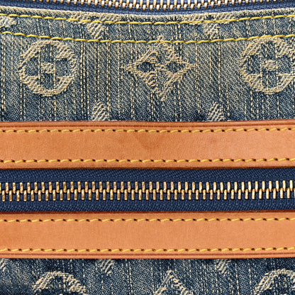 Louis Vuitton Monogram Denim Baggy PM Blue 11 of 12