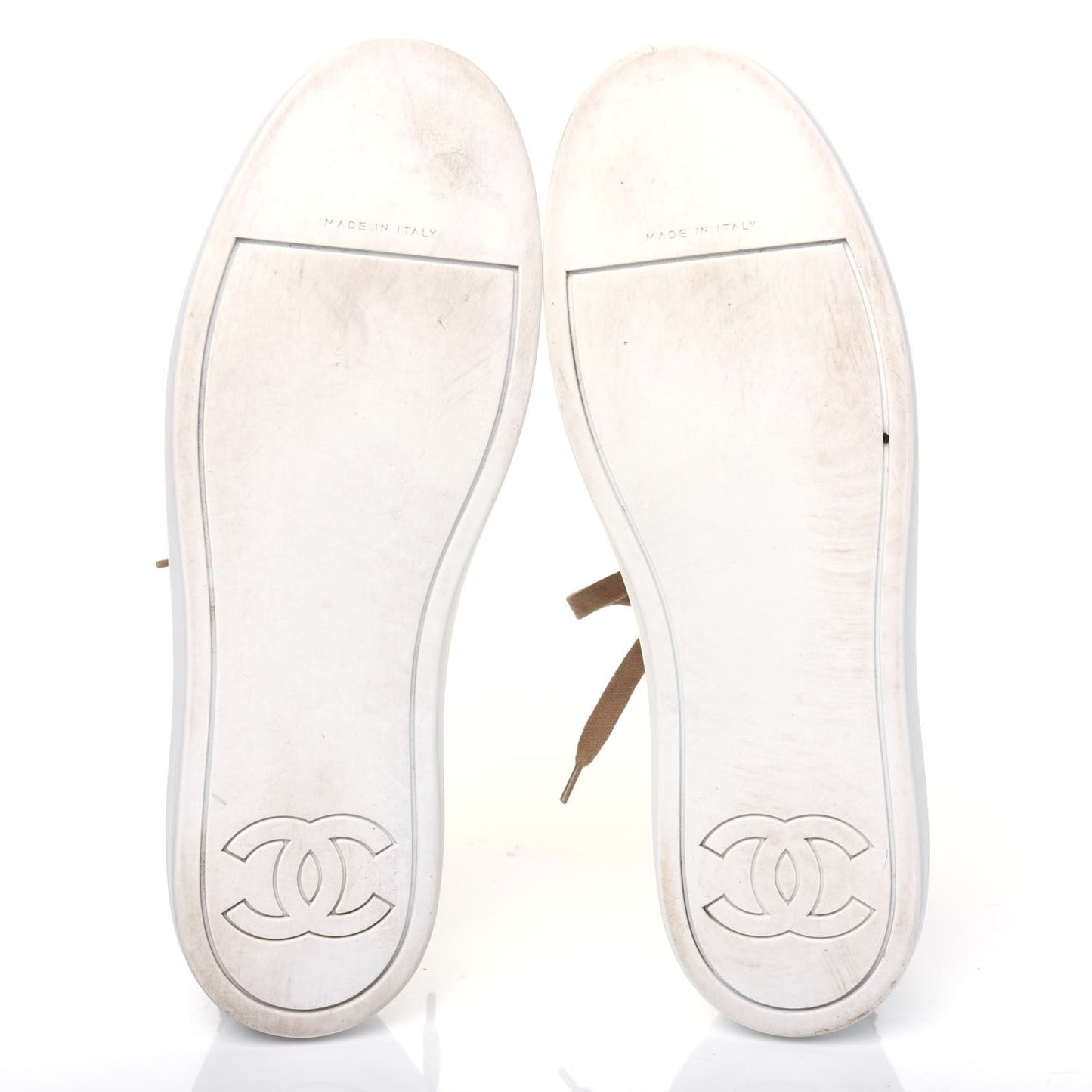 Fantasy Tweed Sneakers 39 Beige Gold