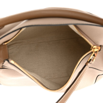 Loewe Grained Calfskin Small Puzzle Bag Sand Mink 5 of 9